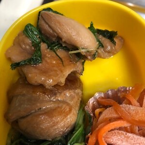 鶏肉の生姜照り焼き